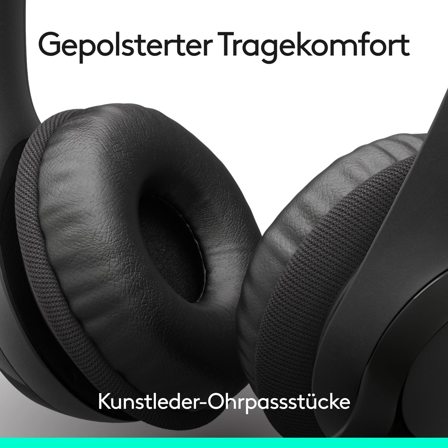 Logitech H390 Wired Headset for PC/Notebook, Stereo Headphones with Noise Canceling Microphone, Stereo, Wired Controls, Works with Chromebook - BLACK - 981-001576