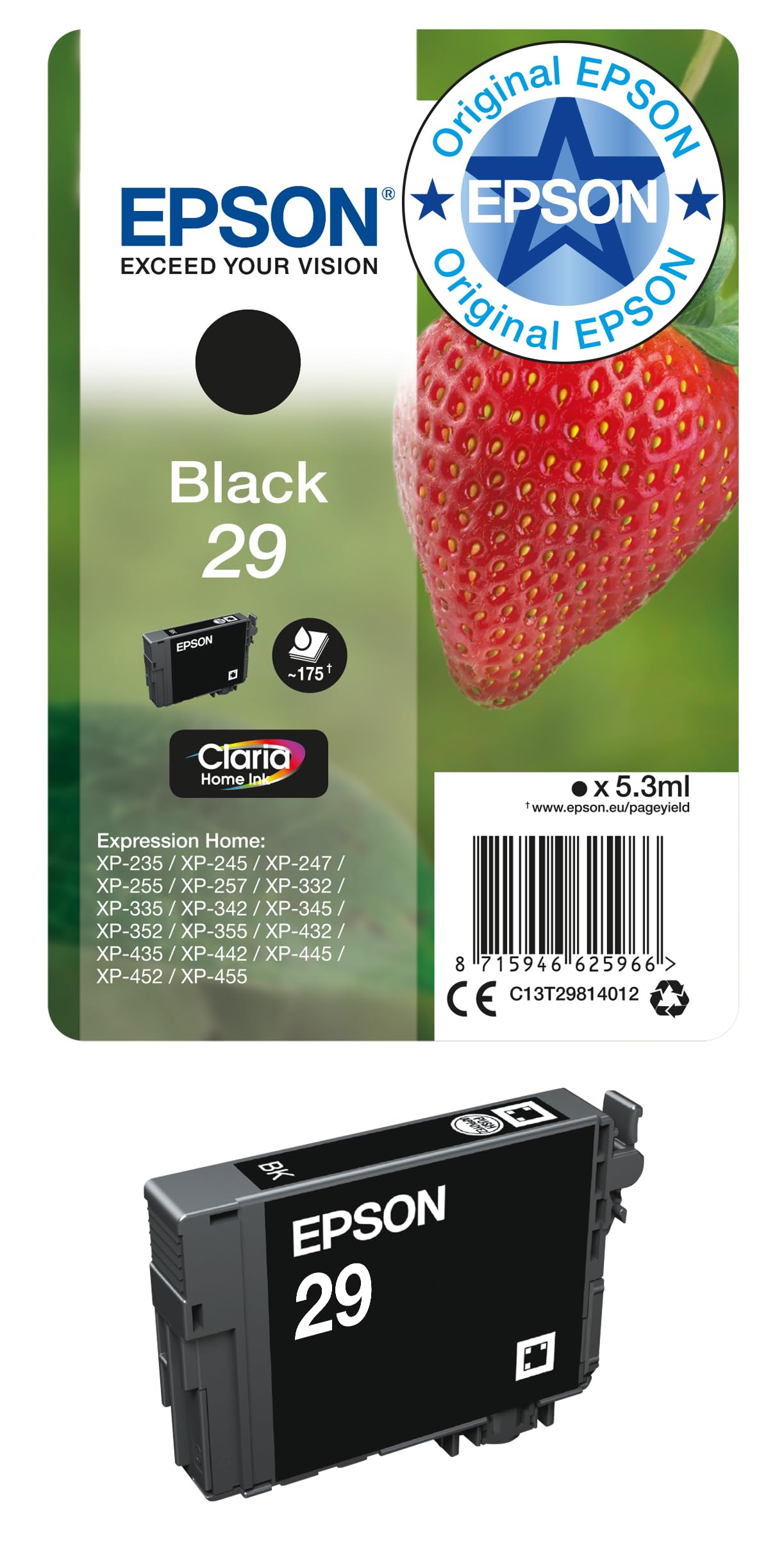 Epson 29 Black (C13T29814012)
