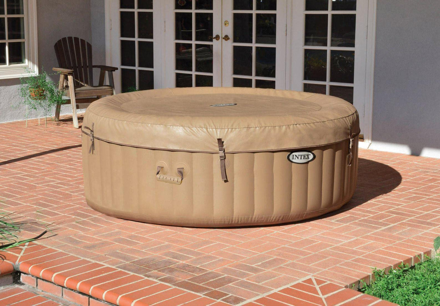 Intex whirlpool, beige, Ø 196 x 71 cm - 28426