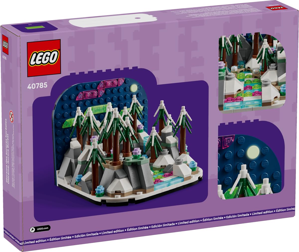 LEGO® Promotional 40785 Diorama Northern Lights VIP Collection Series Christmas