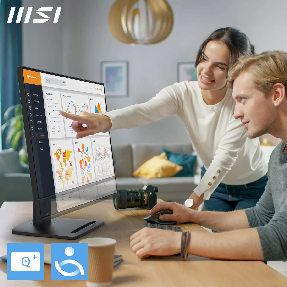 MSI PRO MP275PG E14, monitor IPS, 27" FHD, 144 Hz - 4711377330473