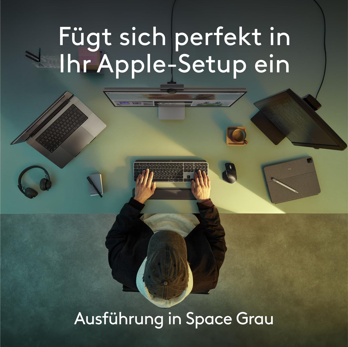 Logitech MX Keys S pentru Mac, tastatură fără fir, fluidă - 920-011623