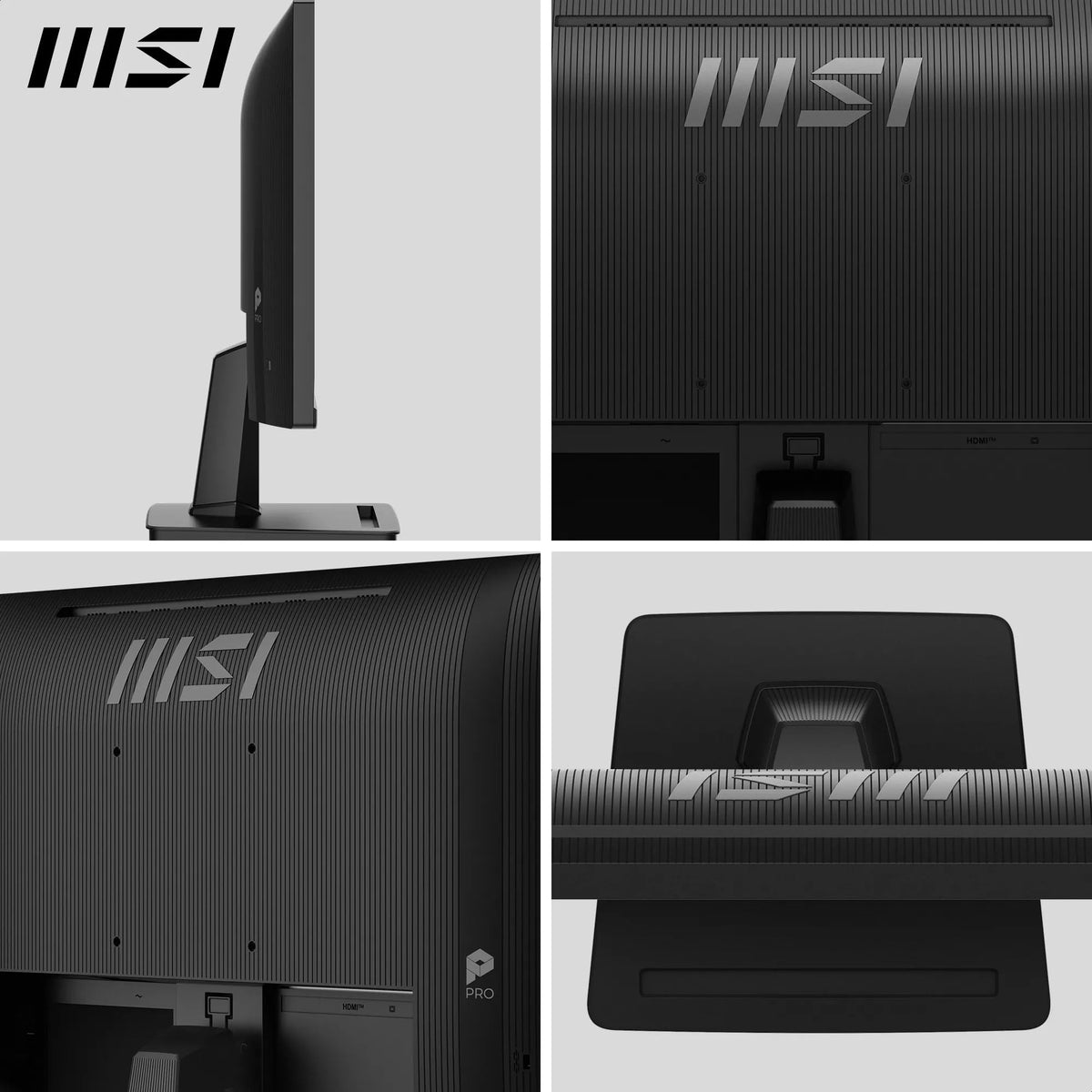 MSI PRO MP225A E12VL Monitor de computer de 22 inch FHD, 1920 x 1080 VA, 144 Hz, 1 ms, Adaptive-Sync, Eye Care, HDMI 1.4b, înclinabil, suport VESA, negru - 4711377402903