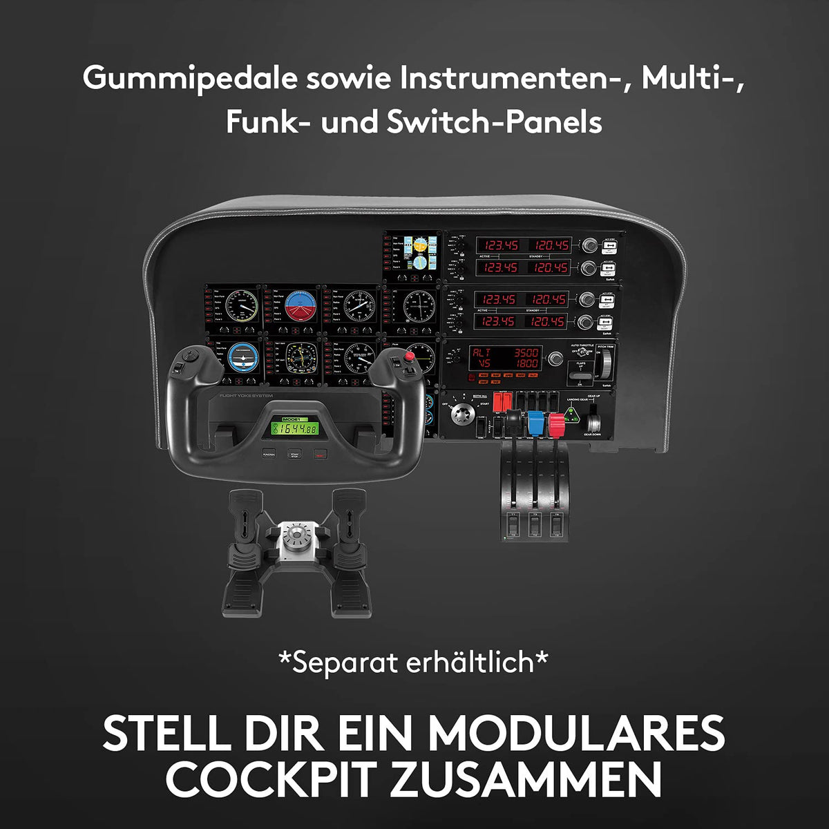 Logitech G Saitek Pro Flight Yoke System - 945-000004