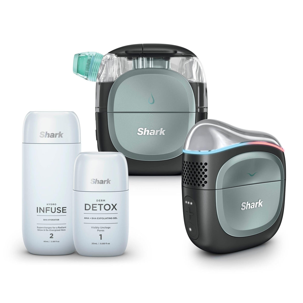 Shark FacialPro Glow At Home Hydro-Powered Face System, Pore Cleansing - FH320EUBK