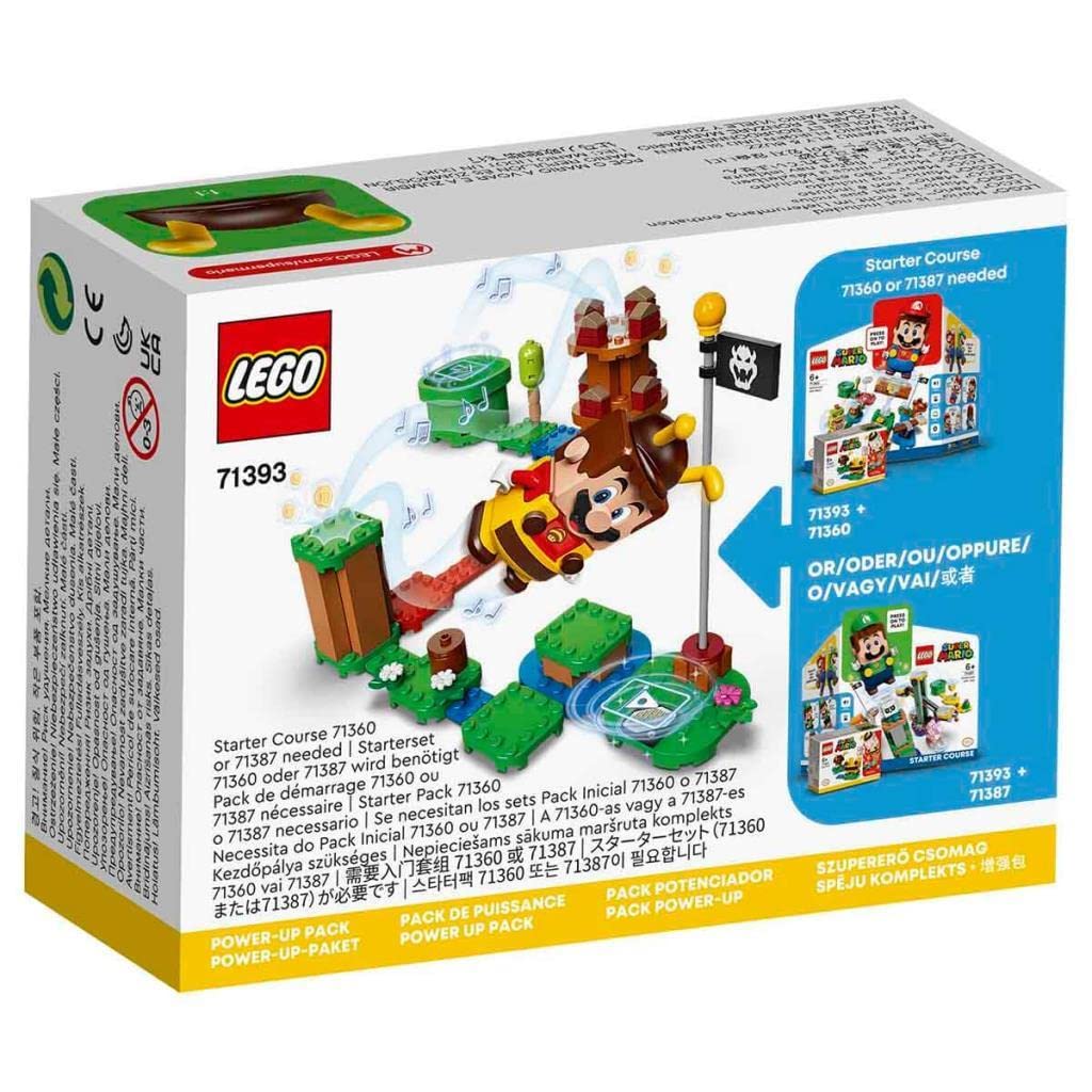 LEGO 71393 Super Mario Bee Mario Suit Upgrade Toy Costume Gift Idea Collectible Toy