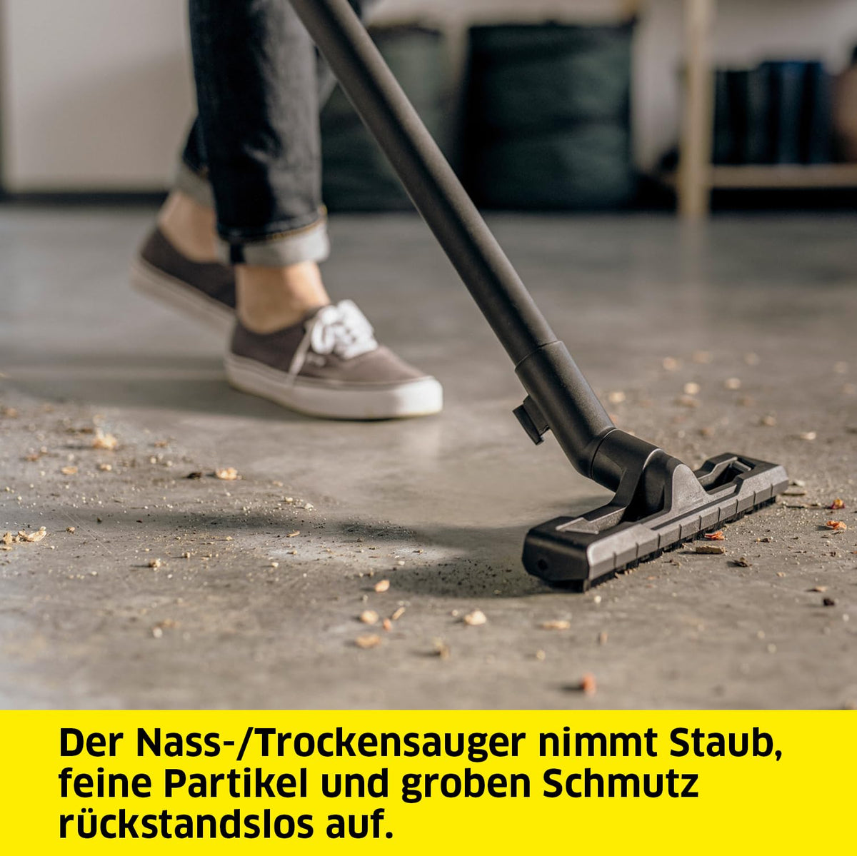 KÄRCHER Wet/Dry Vacuum WD 4 P V-20/5/22, 1,100 Watts - 1.628-270.0
