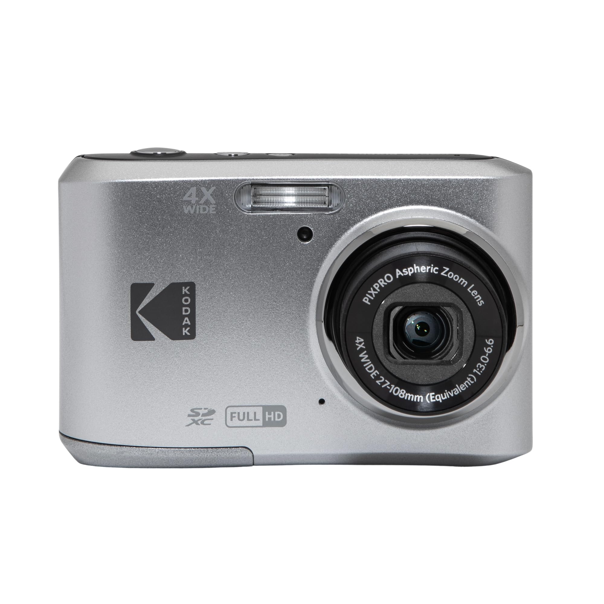 Kodak Pixpro FZ45 Compact Camera 16MP 4x Zoom Silver