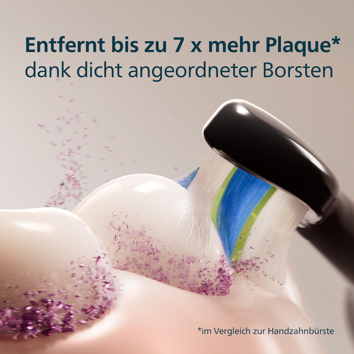Philips Sonicare W2 Optimal White, Original Replacement Brush Heads, Black, 4-Pack, HX6064/88