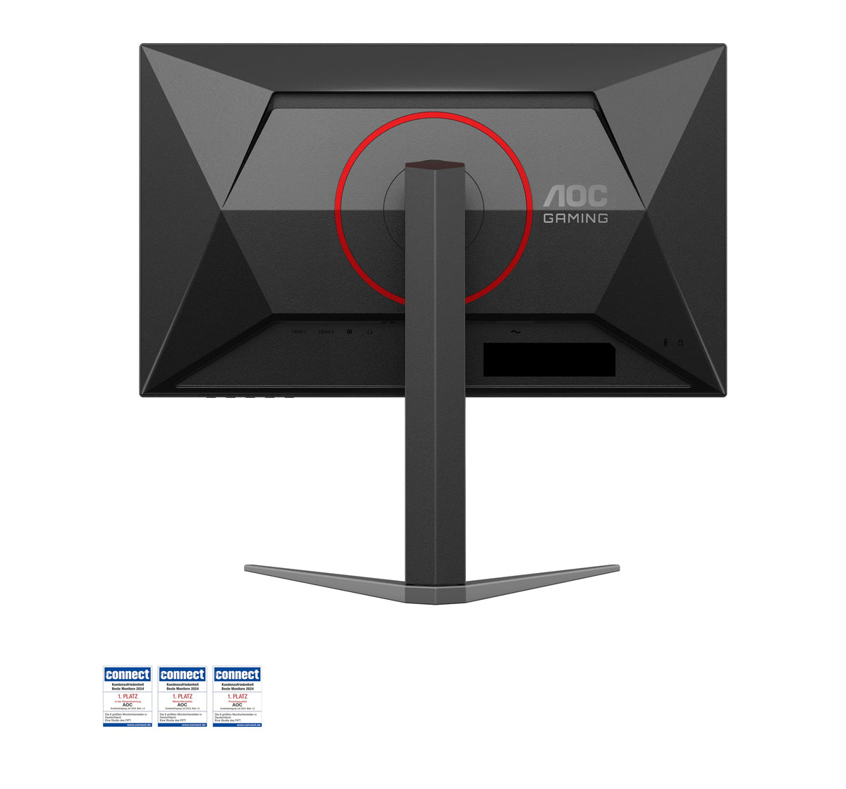 AOC 24G4HA Monitor de Gaming FHD de 24 inch, 200Hz, Panou Fast IPS, 1ms GtG, HDR10, Compatibil G-Sync, Reglare pe înălțime, Difuzoare, (1920x1080 HDMI 2X 2.0 DP 1x 1.4) Negru