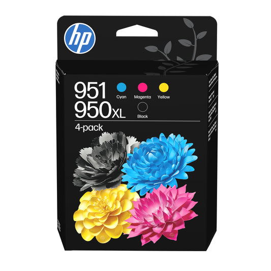 HP 950XL/951 Black, Cyan, Magenta, Yellow, Original Ink Cartridges Multipack - C3WK1AE#LS1