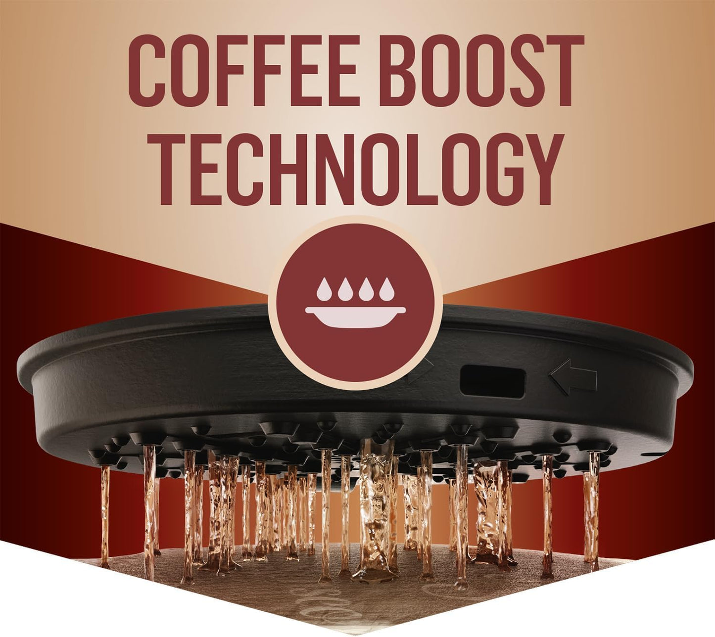 Philips Senseo Original coffee pad machine with Crema Plus, 1450 W, 0.7 liters, 21.3 x 31.5 x 33 cm, black (HD6553/67)
