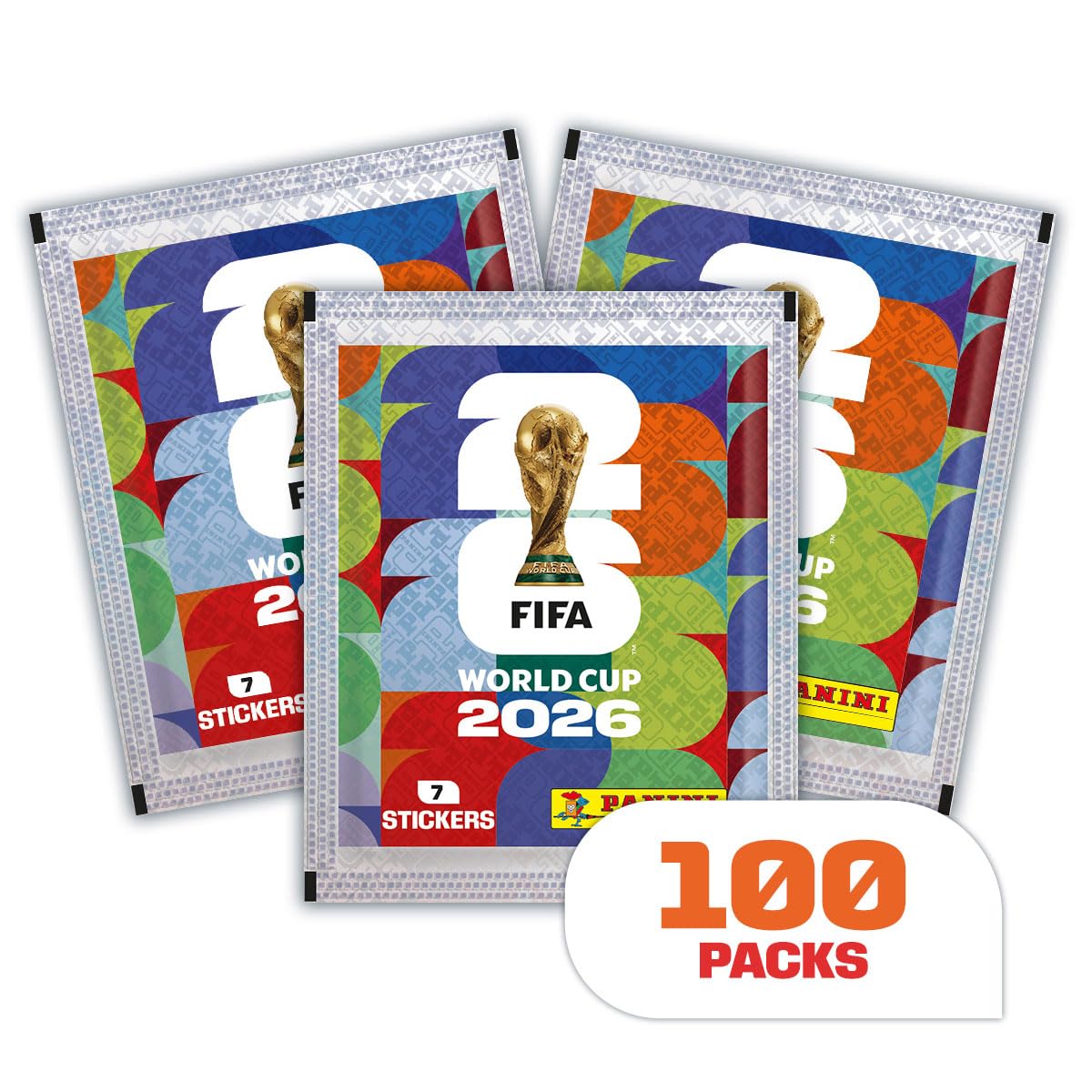 Panini - Colecție oficială de autocolante FIFA World Cup 2026™ (Cutie cu 100 de pungi) - 005460