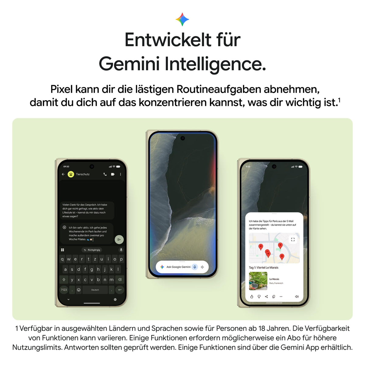 Google Pixel 11 Pro Fold - Smartphone fără SIM-Lock - Obsidian, 512GB - GA10947-US