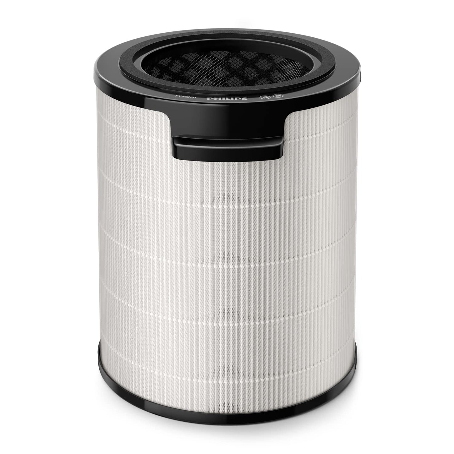 Philips replacement filter integrated 3-in-1 filter for air purifier AMF870 and AMF765, lifespan of 12 months, filters 99.97% at 0.003?m, pre-filter, HEPA, activated carbon, (FYM860/30)