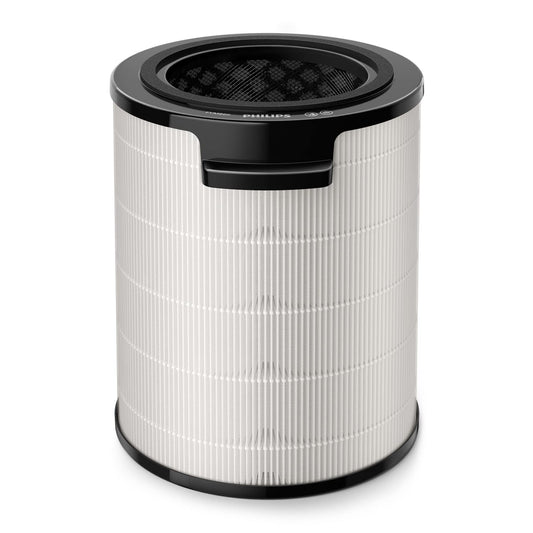 Philips replacement filter integrated 3-in-1 filter for air purifier AMF870 and AMF765, lifespan of 12 months, filters 99.97% at 0.003?m, pre-filter, HEPA, activated carbon, (FYM860/30)