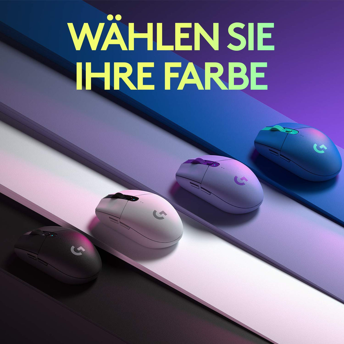Mouse de gaming wireless Logitech G G305 LIGHTSPEED cu senzor Hero 12K DPI - 910-006015