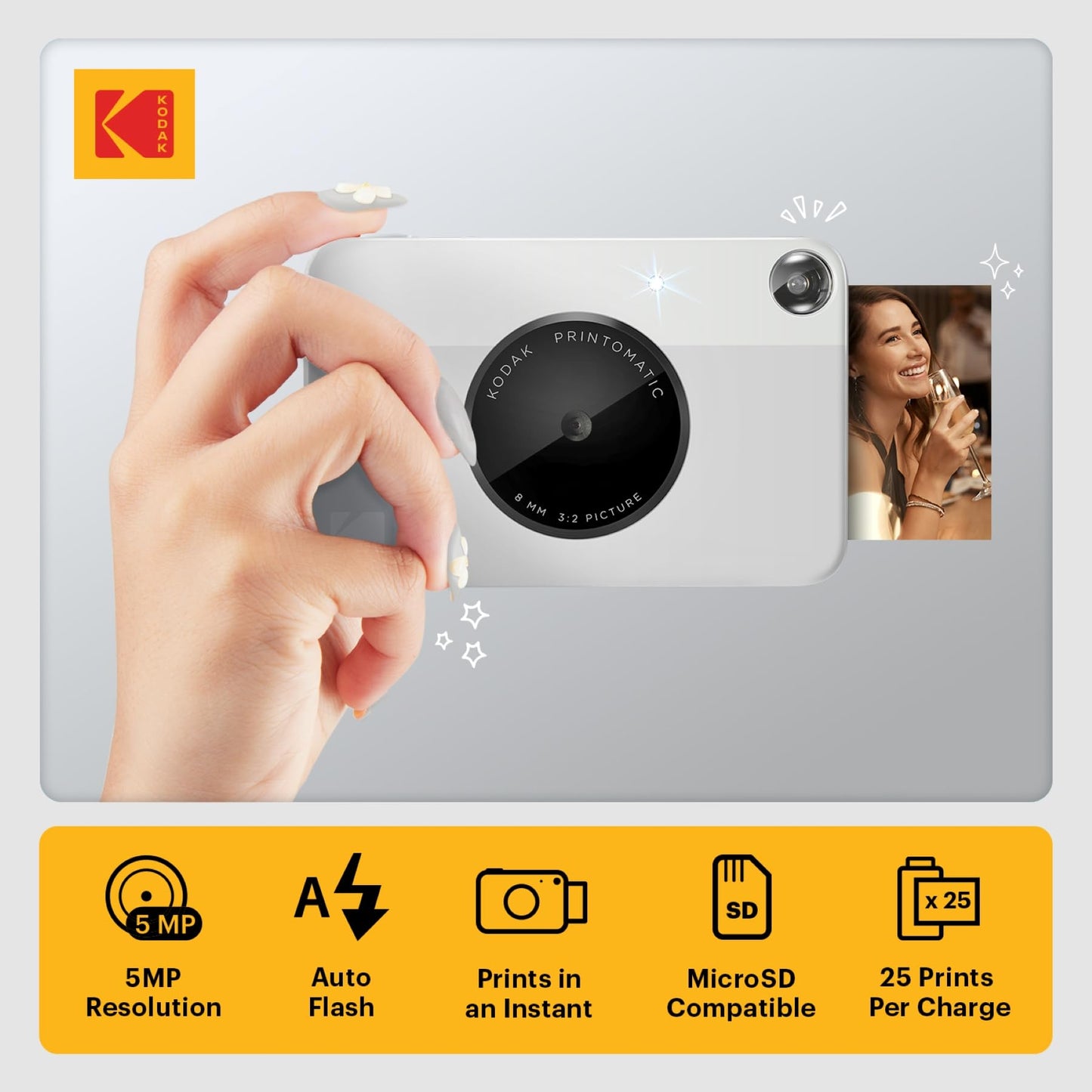 KODAK Printomatic Grey (RODOMATICGR)