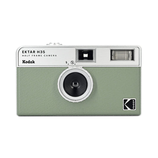 KODAK EKTAR H35 Medium Format Film Camera, 35 mm, reusable, focus-free, lightweight, easy to use (Versa Sage) (Film and AAA battery not included) - RK0103