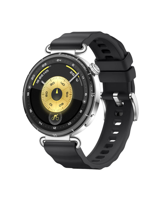 HUAWEI Watch GT 6 Smartwatch, GPS, AMOLED touchscreen, up to 14 days battery, 100+ sports modes, compatible with Android™ & iOS, health monitoring, emotional well-being, black, 41mm - Konsu-B19F