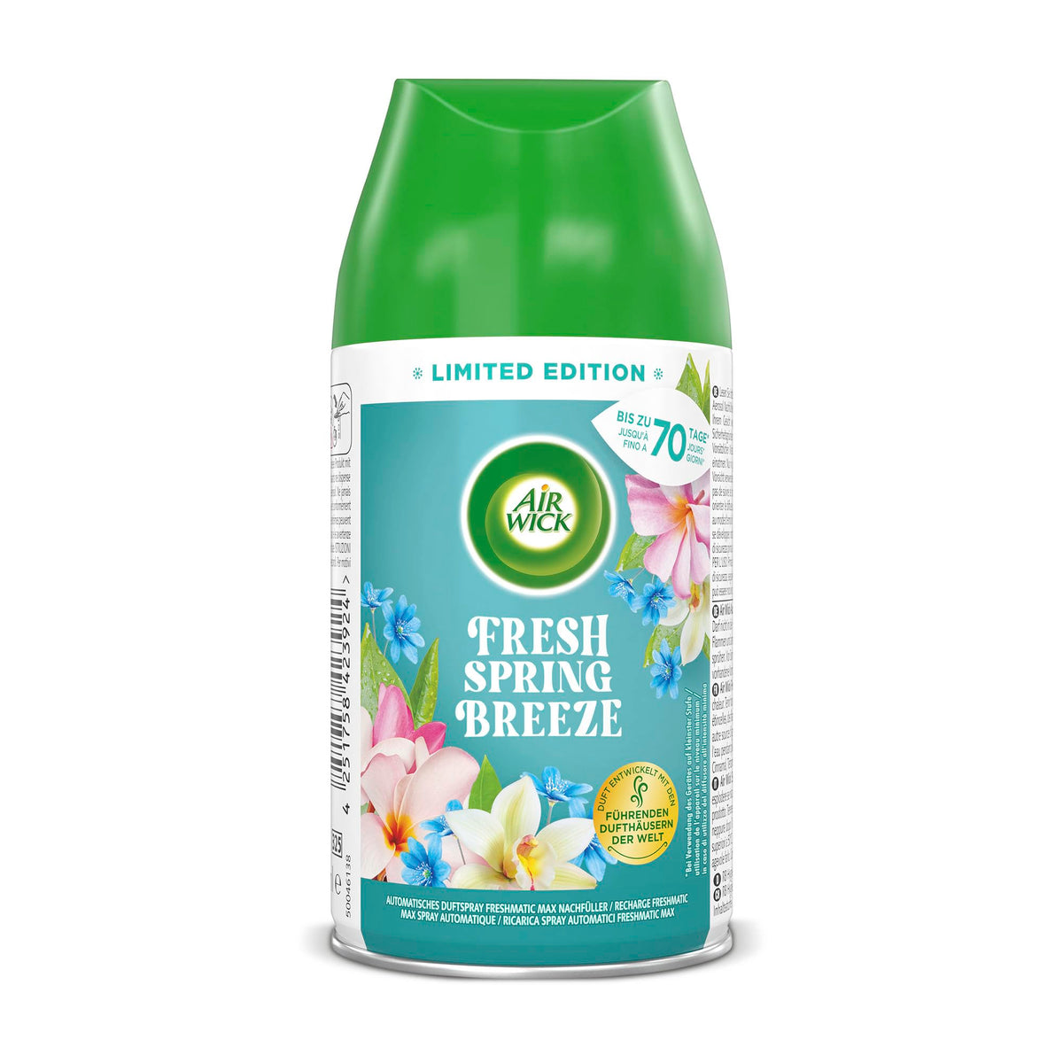 Air Wick Freshmatic Max Spray de cameră – Refill pentru Air Wick Freshmatic Max – Aromă: Fresh Spring Breeze – 6 x 250 ml refill - 3276004
