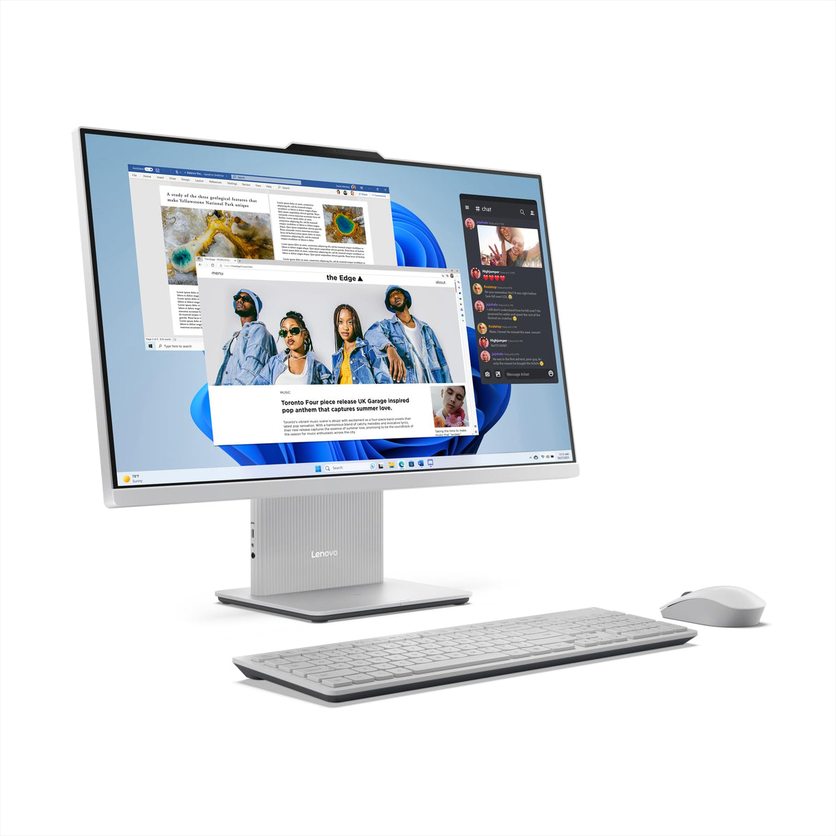 Lenovo IdeaCentre All-In-One | 27" QHD Display | Intel Core 9 | 32GB | 1TB - F0HM00U5GE