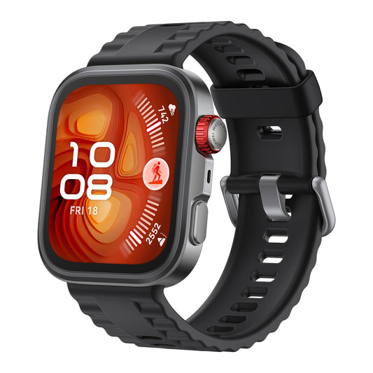 HUAWEI Watch FIT 4 Pro Smartwatch, GPS, Fitness Tracker with Sleep Monitoring & ECG Analysis, 3000 Nits, Up to 10 Days Battery Life, Android & iOS Compatible, Sapphire Glass, 5ATM, Black - Seiya-B29F