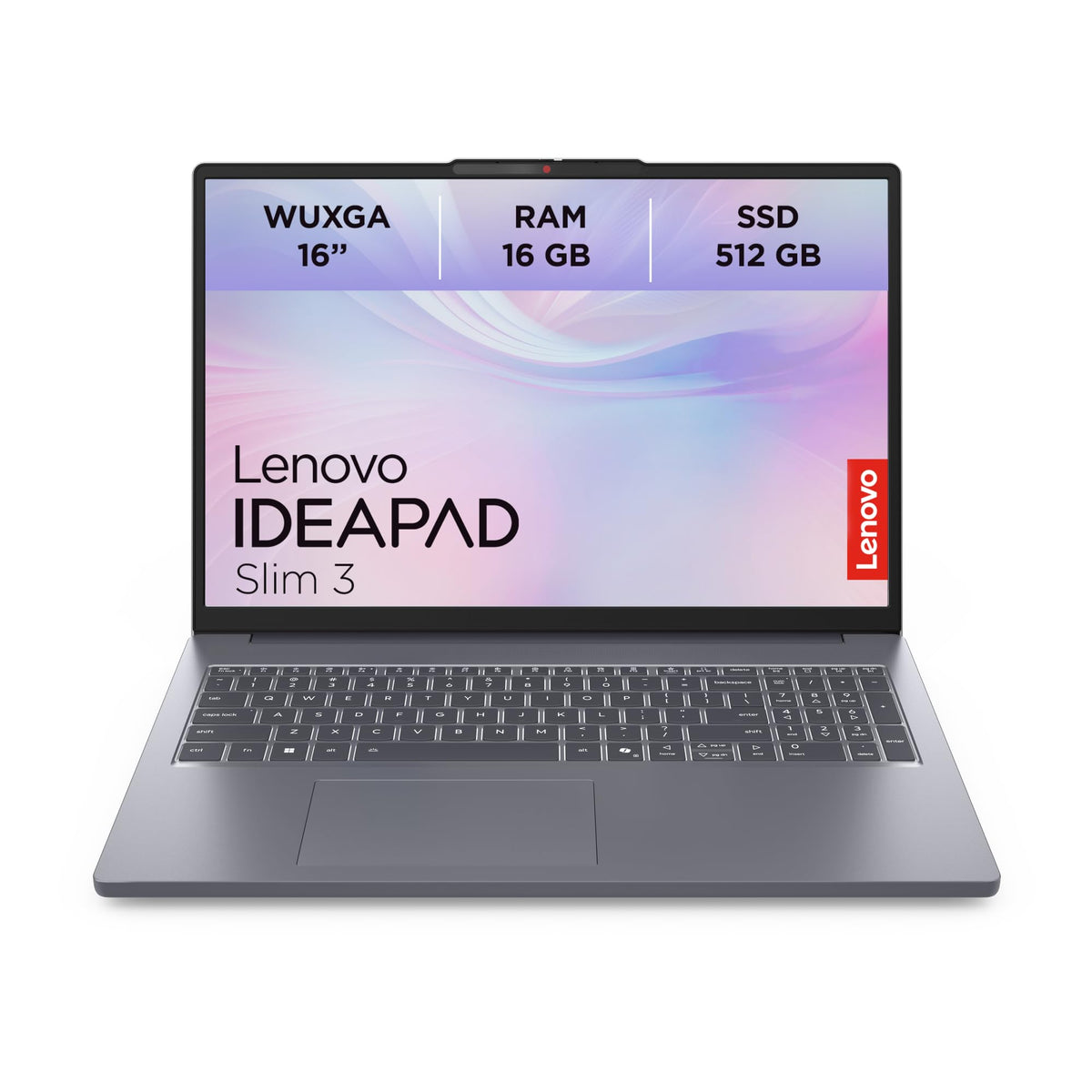 Lenovo IdeaPad Slim 3 | Laptop | Ryzen 5 | 16GB | 512GB | Without Power Supply - 83K800EUGE