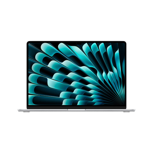 Apple 15.3" MacBook Air M5 chip with 10-core CPU and 10-core GPU: Liquid Retina Display, 16 GB shared RAM, 512 GB SSD, Touch ID, WLAN 7, silver; with Apple 70W USB-C power adapter - MDVD4D/A