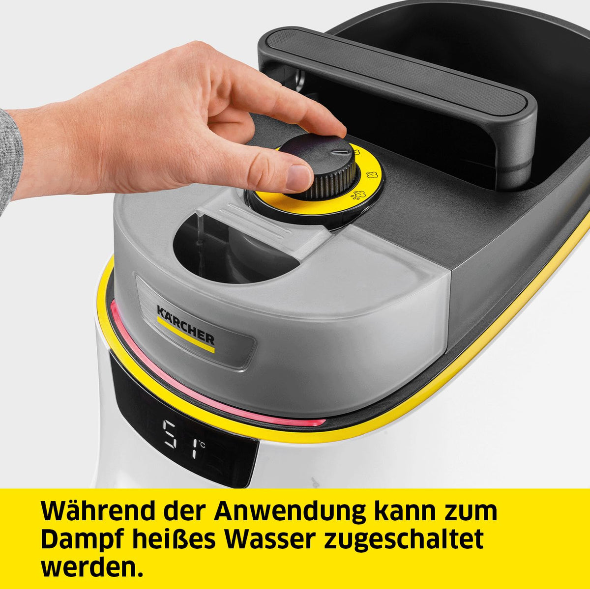 Kärcher Steam Cleaner SC 5 Deluxe Signature Line, Steam Pressure: 4 bar - 1.513-491.0