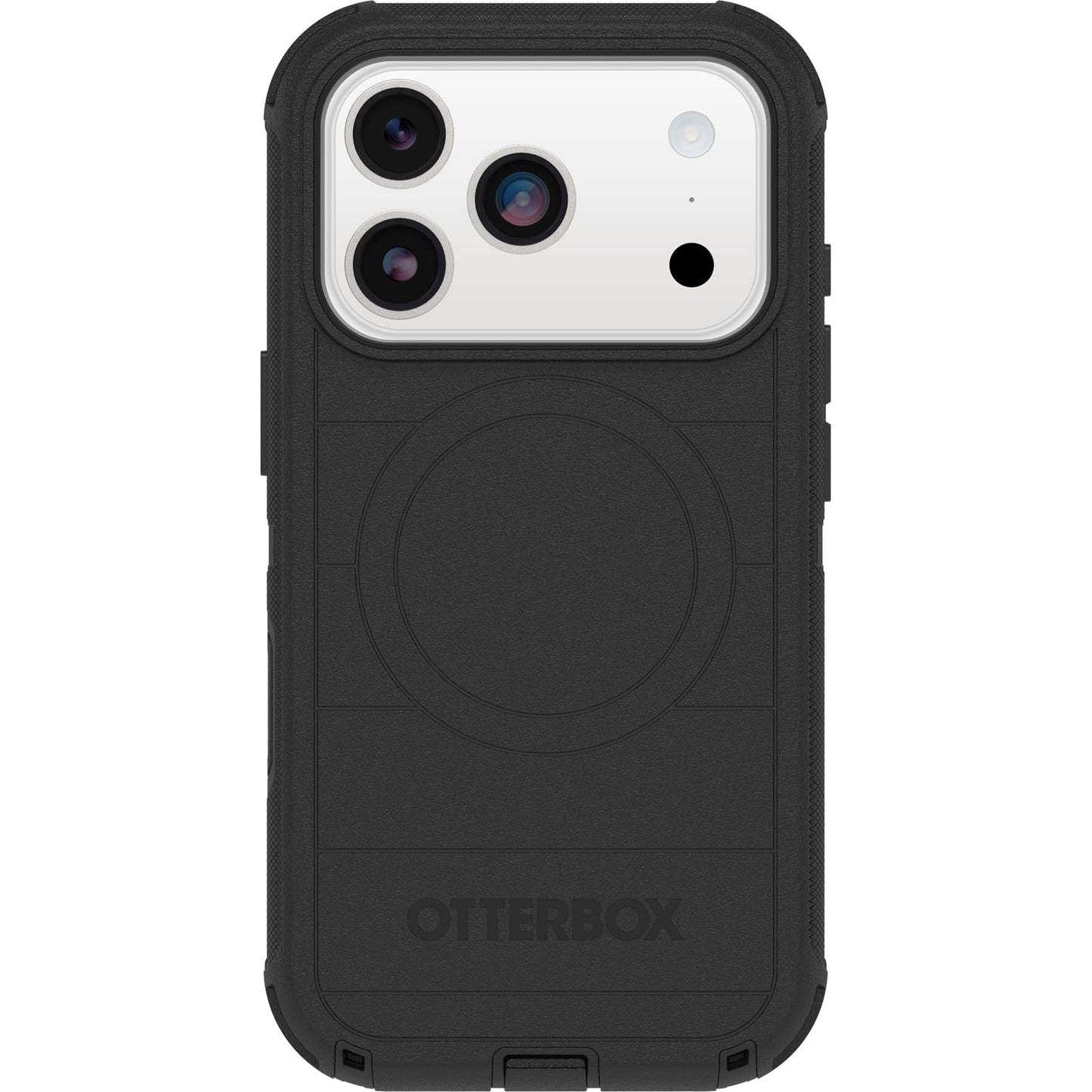 OtterBox Defender Series Pro MagSafe Case for iPhone 17 Pro, Shockproof, Drop Proof, Ultra Heavy Duty Protective Case, 7X Military Grade Tested, Black - 77-98380