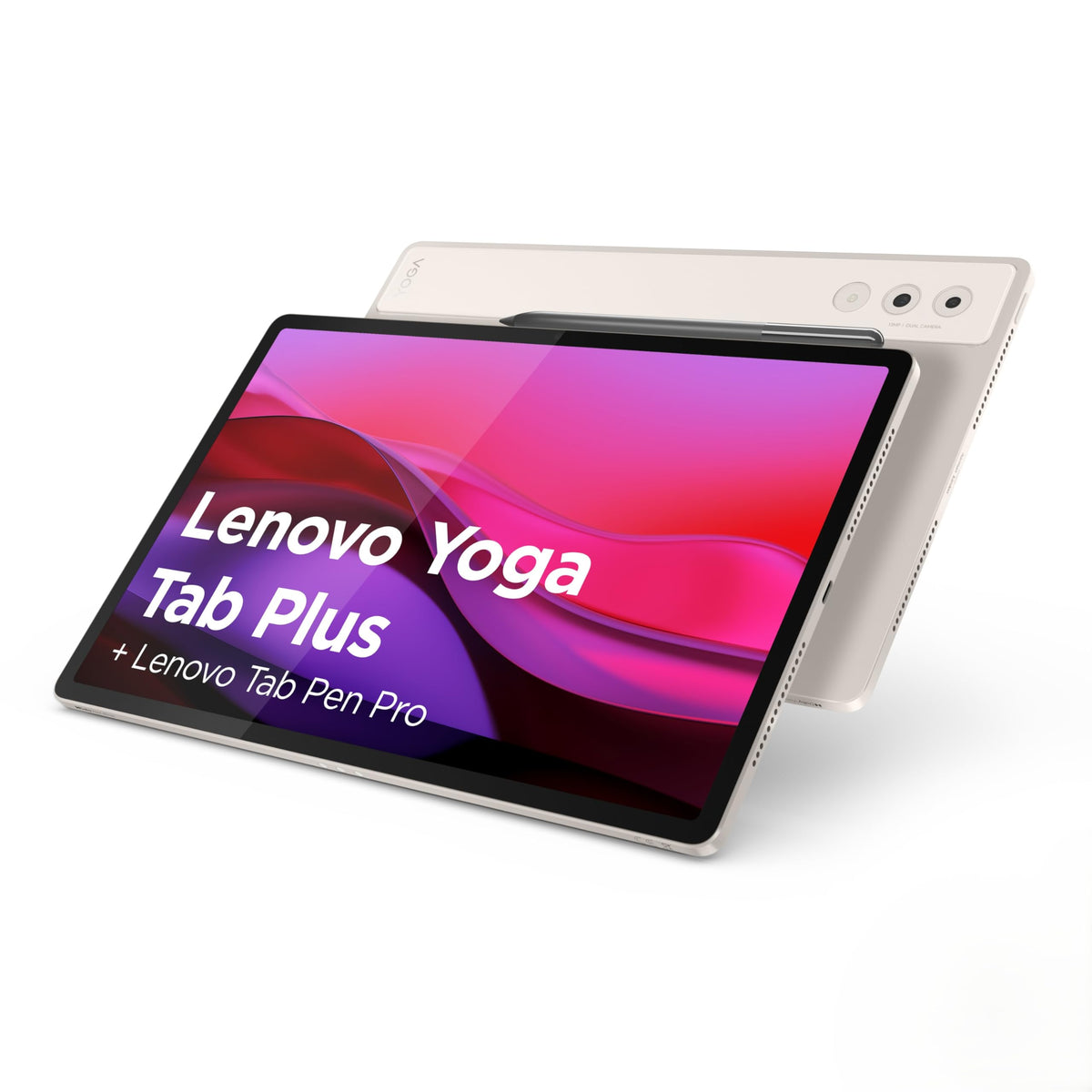 Lenovo Yoga Tab Plus Tablet AI 12.7" 16 GB 256 GB Android Seashell - ZAEG0153DE