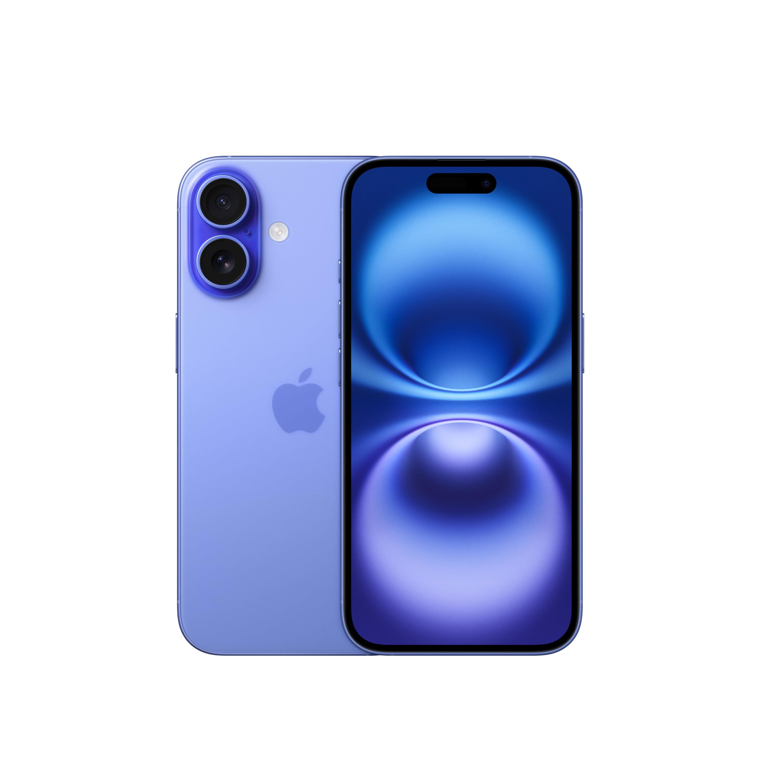 Apple iPhone 16 128 GB: 5G cell phone with camera control, A18 chip and a real battery boost. Works with AirPods, Ultramarine - MYEC3ZD/A