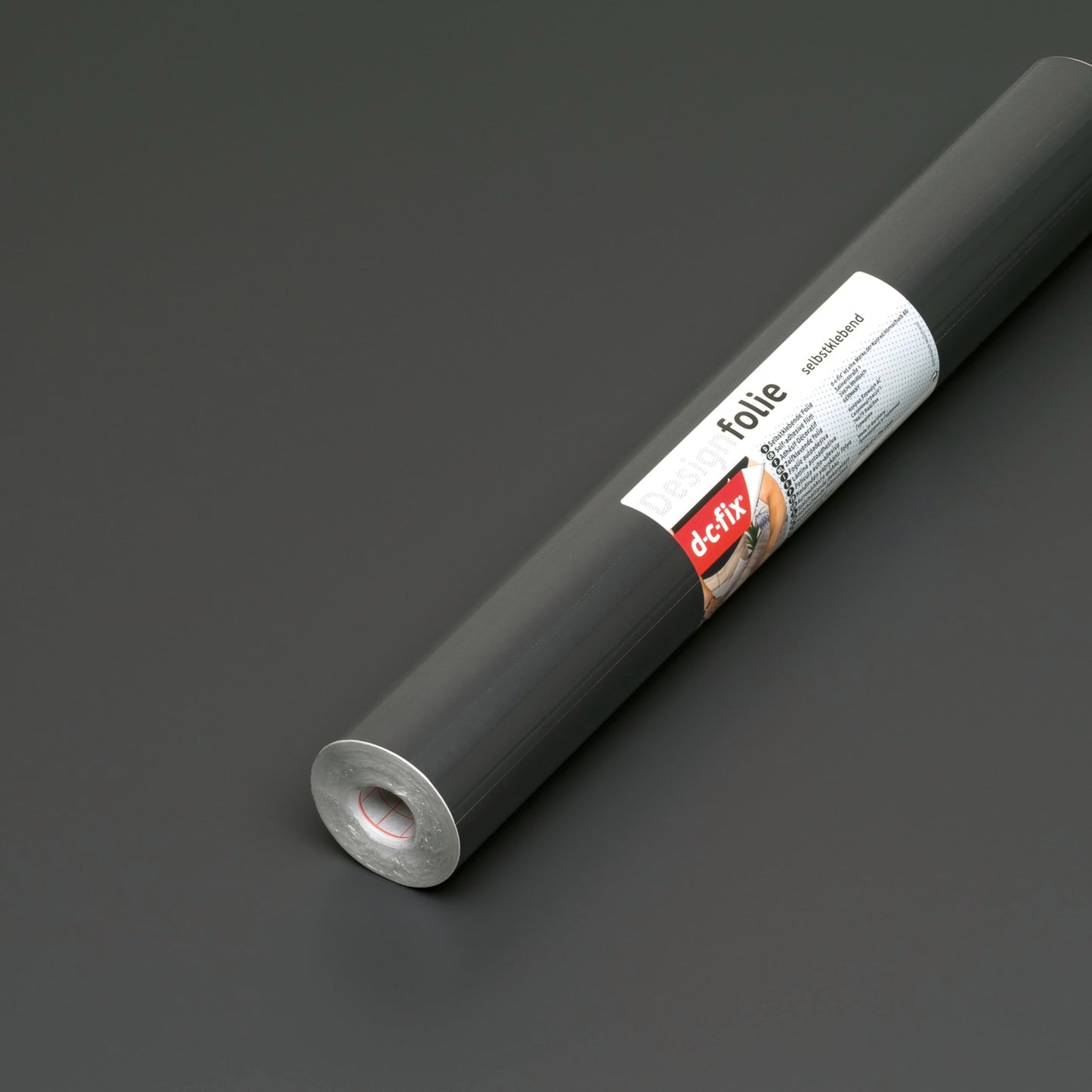 d-c-fix furniture adhesive film plain satin matt anthracite 45 cm x 15 m - F2003245