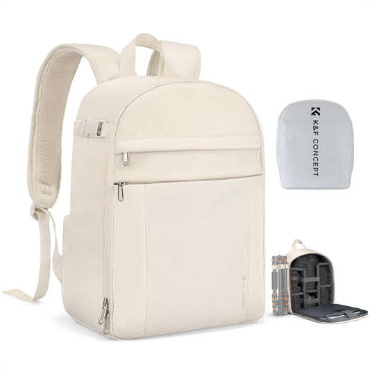 K&F CONCEPT camera backpack photo backpack compact & lightweight with rain cover - KF13.223V5