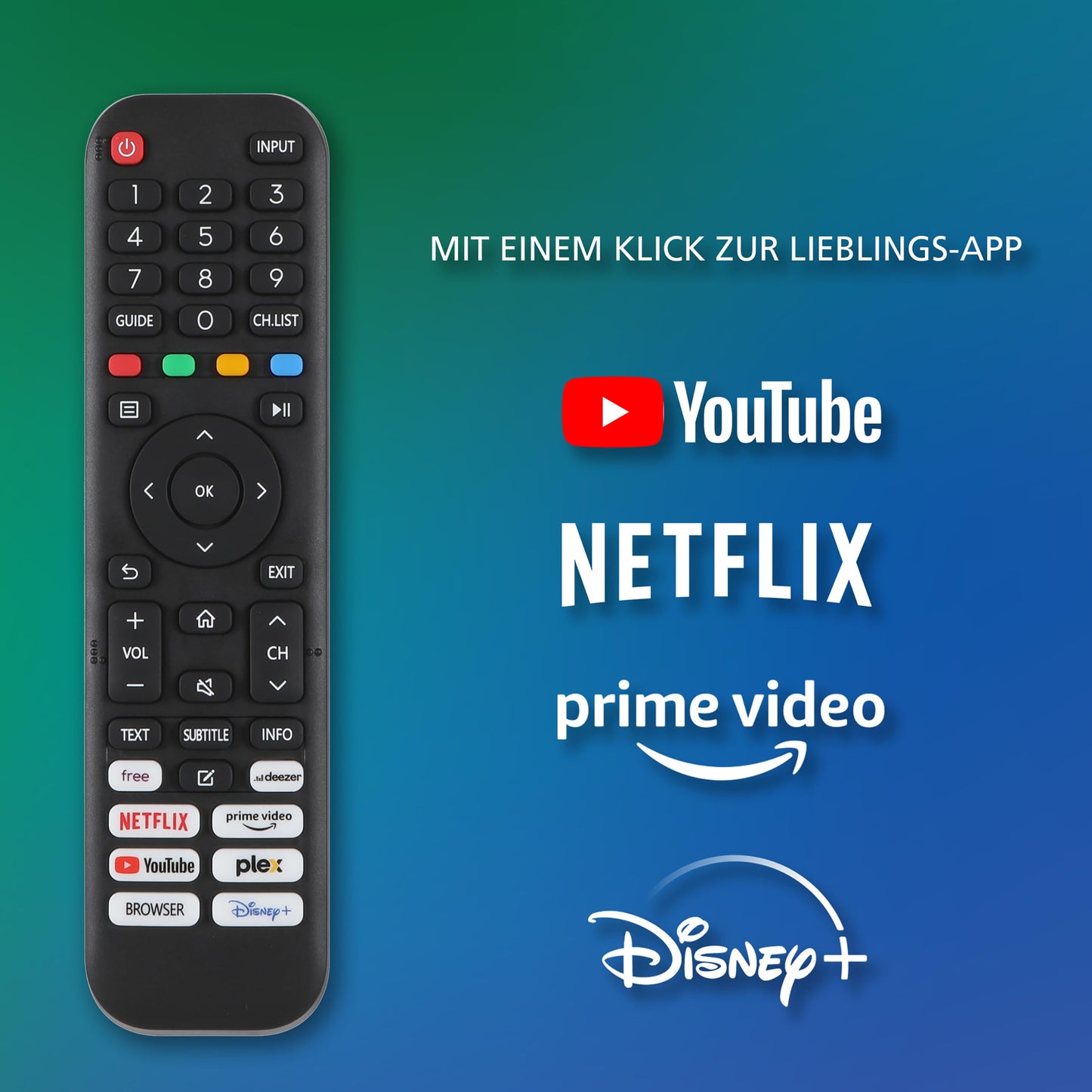 TELEFUNKEN QLED TV 50 inch Smart TV VIDAA QU50VP750S 4K TV UHD, HDR TV with Dolby Vision, Dolby Atmos, triple tuner and 6 months HD+ incl., LED TV black