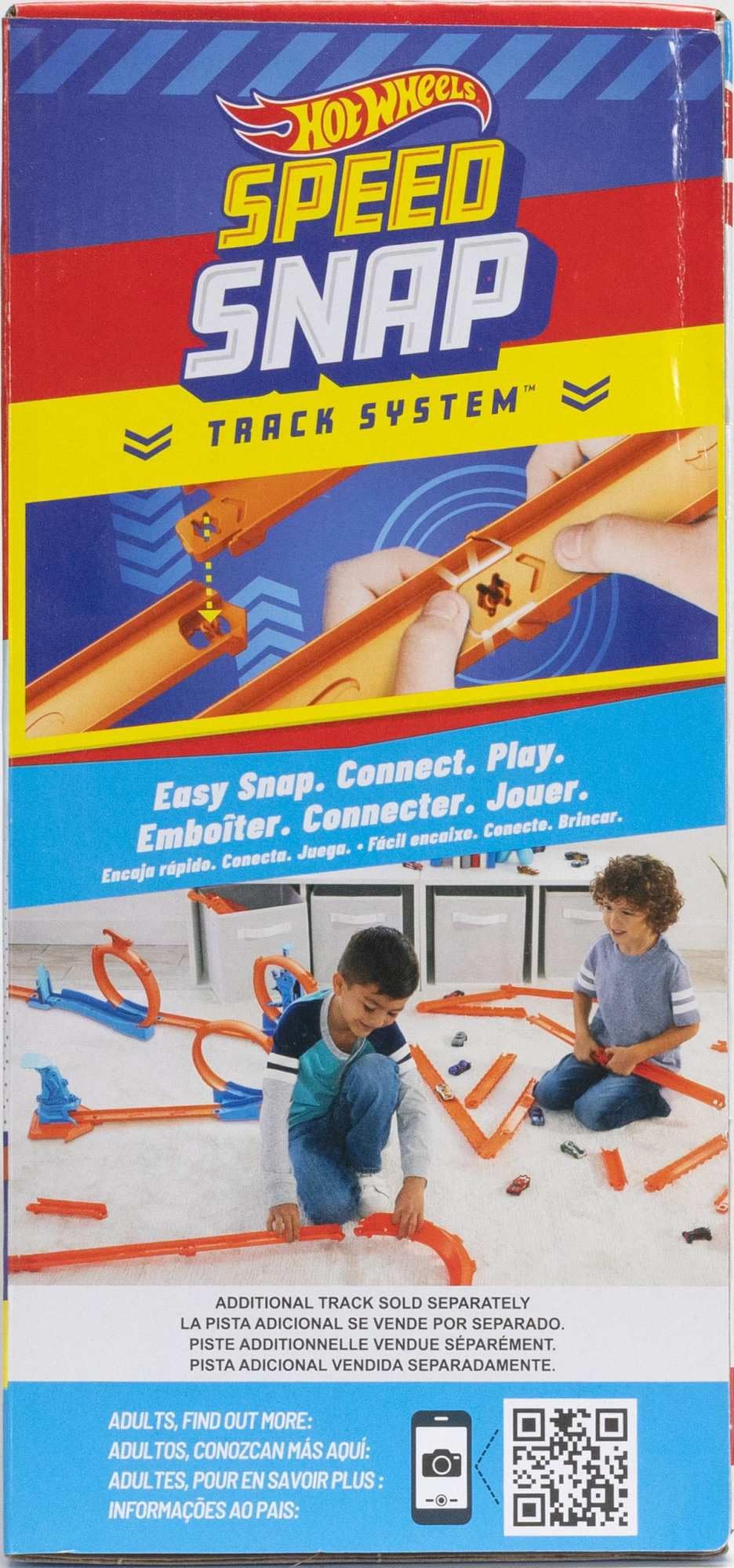 Hot Wheels Track Creator Triple Loop Pack and 1:64 Toy Car - JDW39