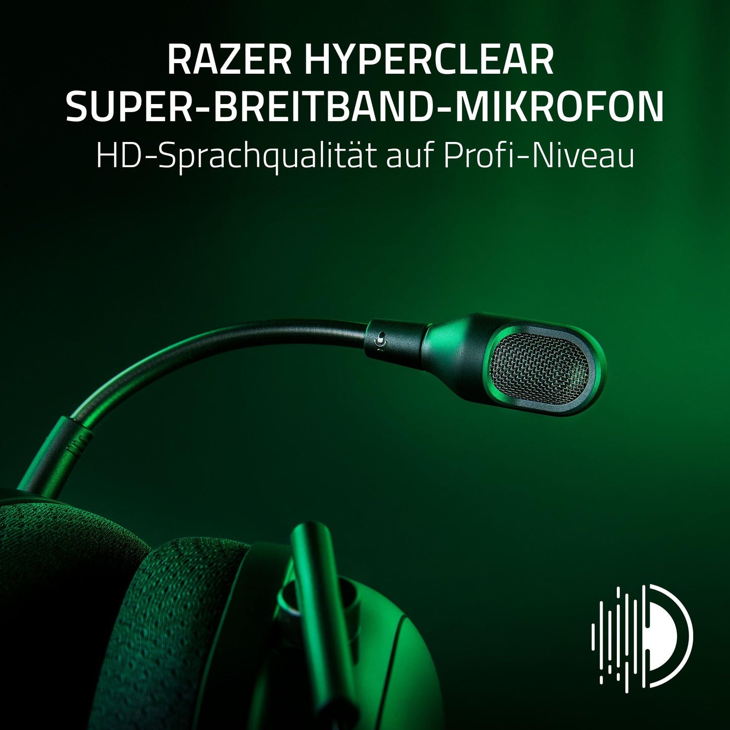 Razer BlackShark V2 Pro (2023) for PC - Premium Wireless Esports Headset (HyperClear Super Wideband Microphone, Triforce Titanium 50mm Driver, HyperSpeed Wireless Technology, 70 Hours) Black - RZ04-04530100-R3M1
