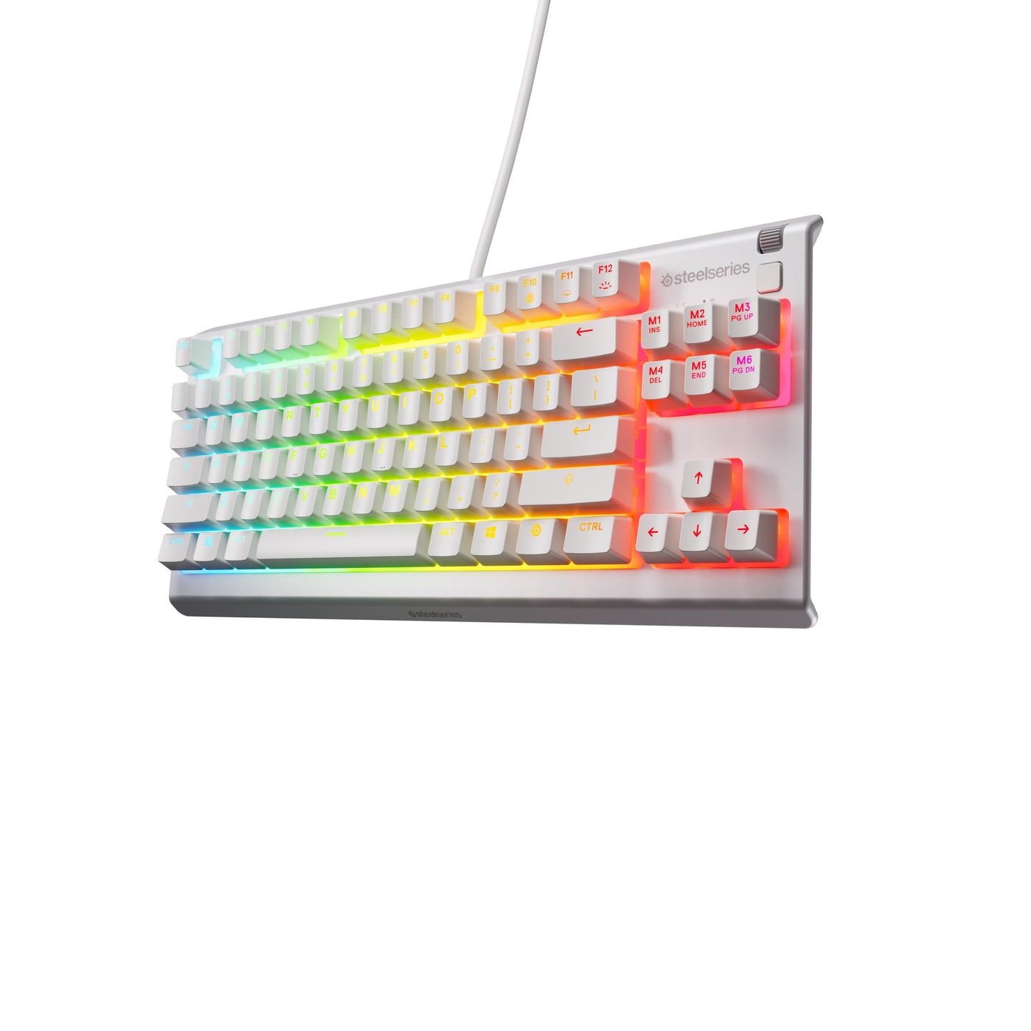 SteelSeries Apex 3 TKL White RGB gaming keyboard - 64819