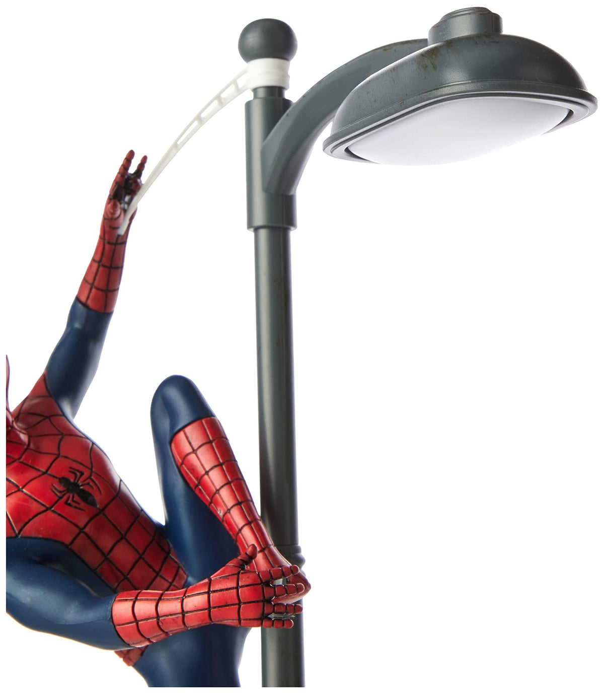 Spider-Man Table Lamp - Officially licensed Disney table light, Marvel street lighting Spider-Man spotlight, gift for Multiverse fans. - PP6369MC