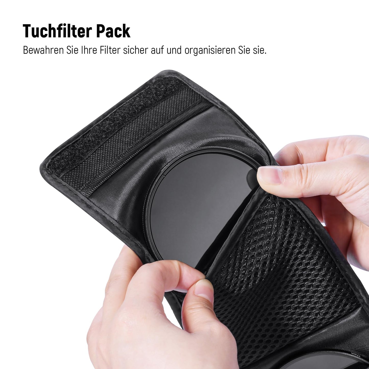 NEEWER 37mm lens filter set: UV, CPL, FLD, ND2, ND4, ND8, lens hood and lens cap compatible with Canon Nikon Sony Panasonic DSLR cameras with 37mm lens - 10103884