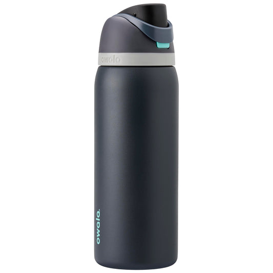 Owala FreeSip Insulated Stainless Steel Drinking Bottle with Straw, 945ml - BPA Free, Ideal for Sports, Fitness, Outdoors and Travel, Foggy Tide - C06171
