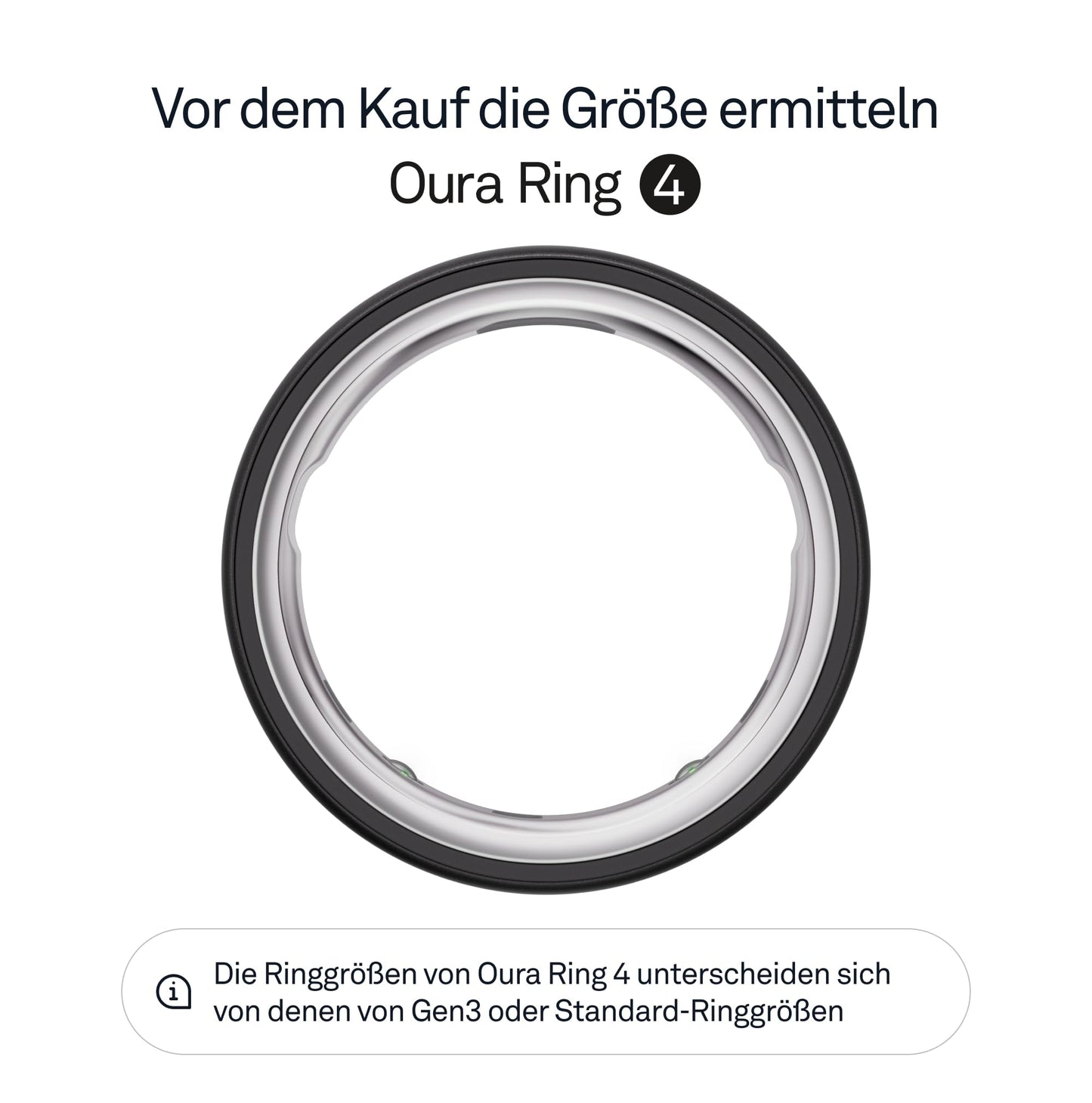 Oura Ring 4 - Stealth - Size 12 - Smart Ring | First measure with Oura Ring 4 Sizing Kit | Sleep Tracking Wearable - Heart Rate - Fitness Tracker - Up to 8 days battery life - JZ90-54218-12