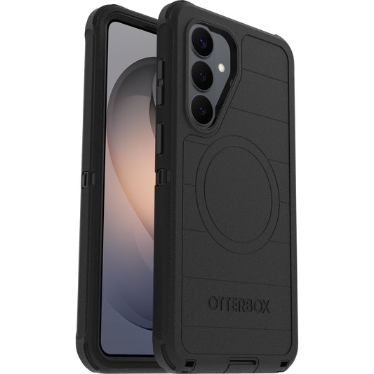 OtterBox Defender Series Pro Case with Magnets for Samsung Galaxy S26+ Shockproof Drop Proof Ultra Heavy Duty Protective Case 7X Military Grade Tested Black - 77-99858