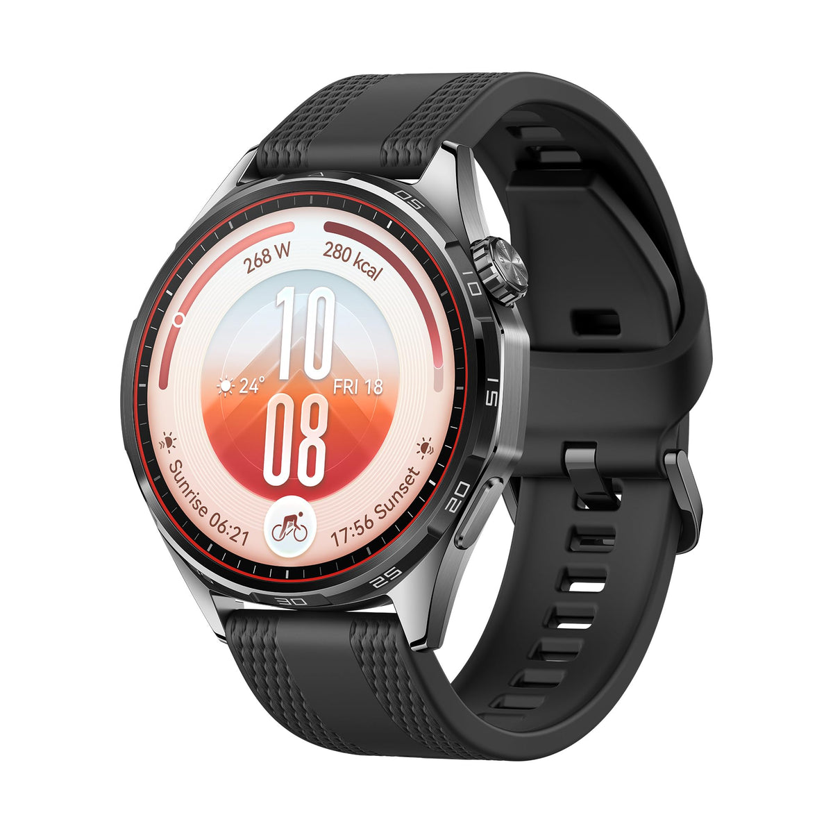 HUAWEI Watch GT 7 Smartwatch with Ski & Bike Features, 46 mm, Black - Atum-B39F