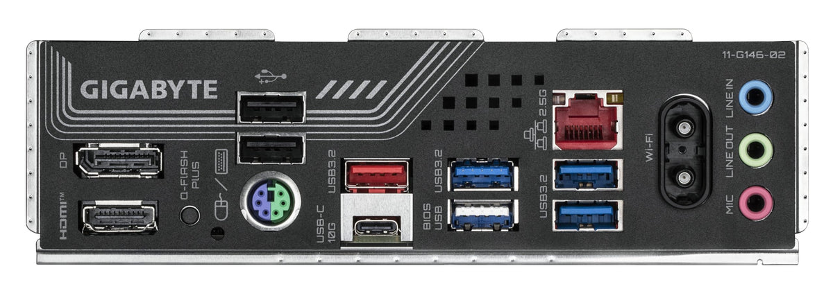 Placa de bază GIGABYTE B850 Gaming X WIFI6E - compatibilă cu procesoarele AMD Ryzen 9000, VRM digital cu 12+2+2 faze, suport pentru memorie DDR5 de până la 8200MHz (OC), 1xPCIe 5.0 + 2xPCIe 4.0 M.2, LAN de 2.5G, WiFi 6E, USB 3.2 Gen 2x2