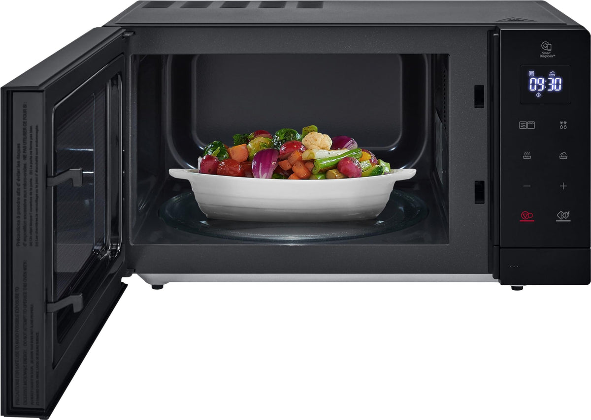 LG MH7032JAS Microwave (30 L, 1000 W) with Grill (LED Display, 28 Automatic Programs, Easy to Clean), Black