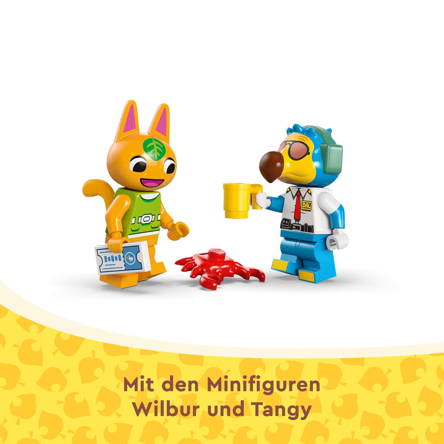 LEGO Animal Crossing Fly with Dodo Airlines Video Game Playset Airport Toy Seaplane and Pilot Minifigure Gift for Girls and Boys Ages 7+ 77051