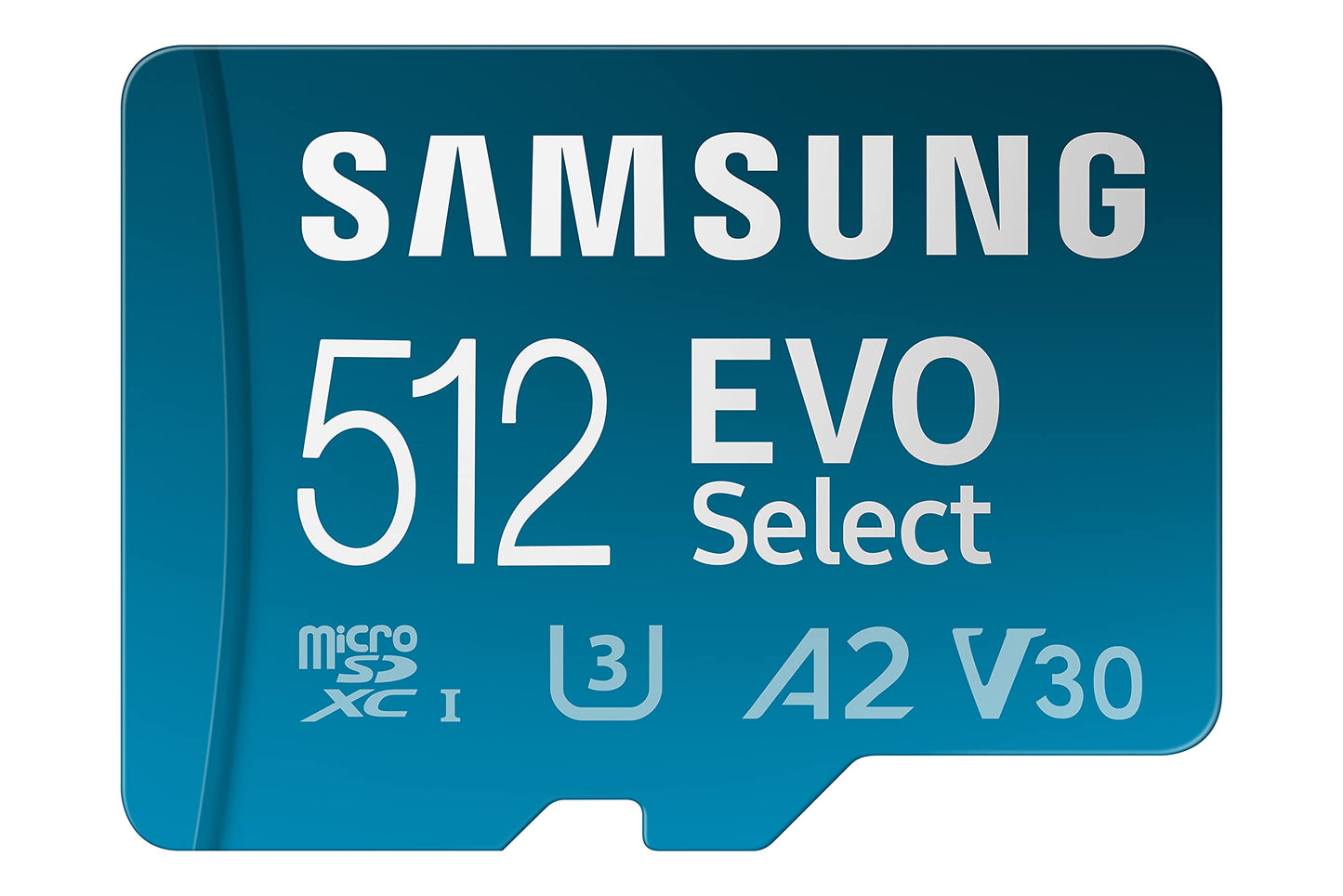 Samsung EVO Select (2021) microSD card + SD adapter