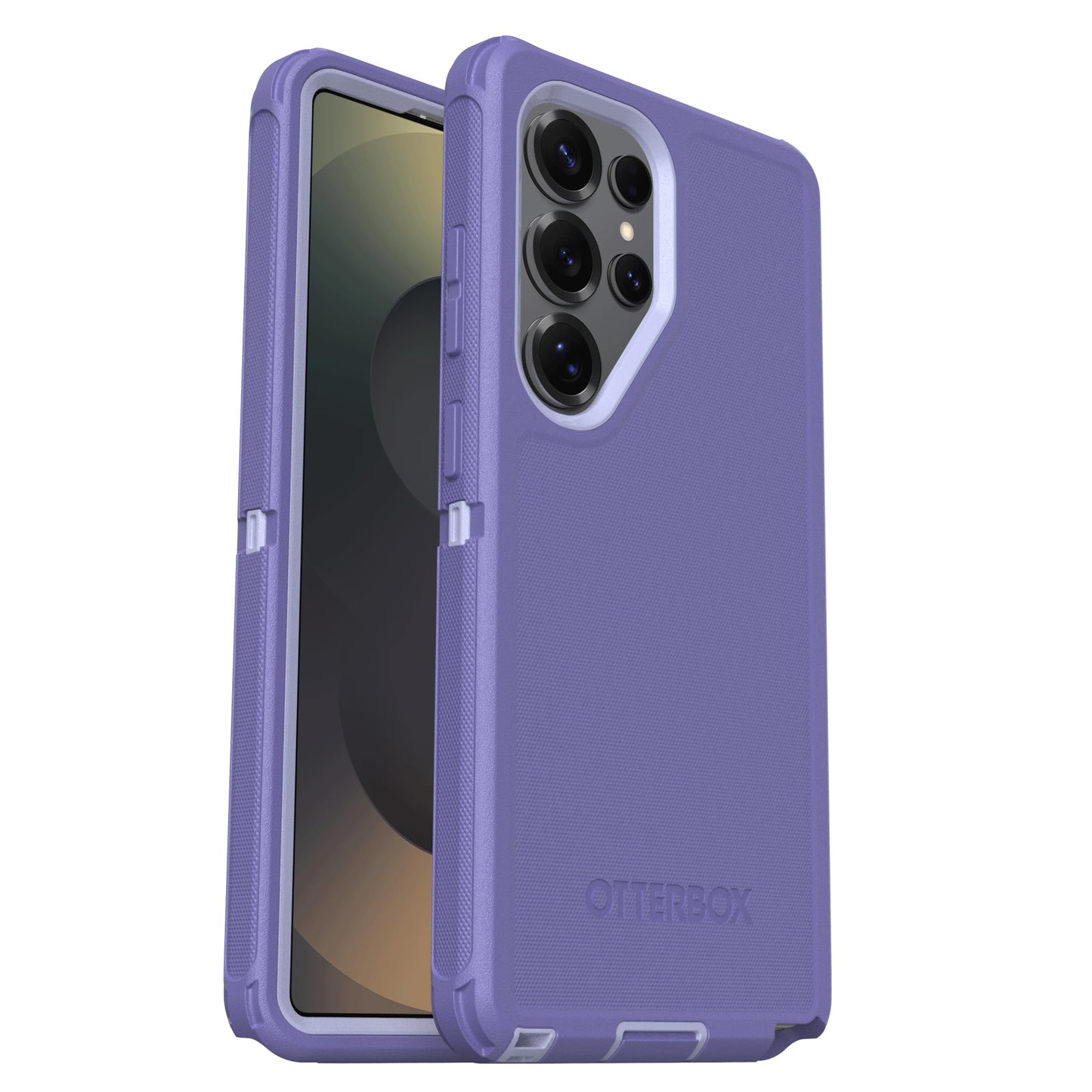 OtterBox Defender Case for Samsung Galaxy S25 Ultra, Shockproof Drop Proof Ultra Heavy Duty Protective Case 7X Military Grade Tested Purple - 77-97620